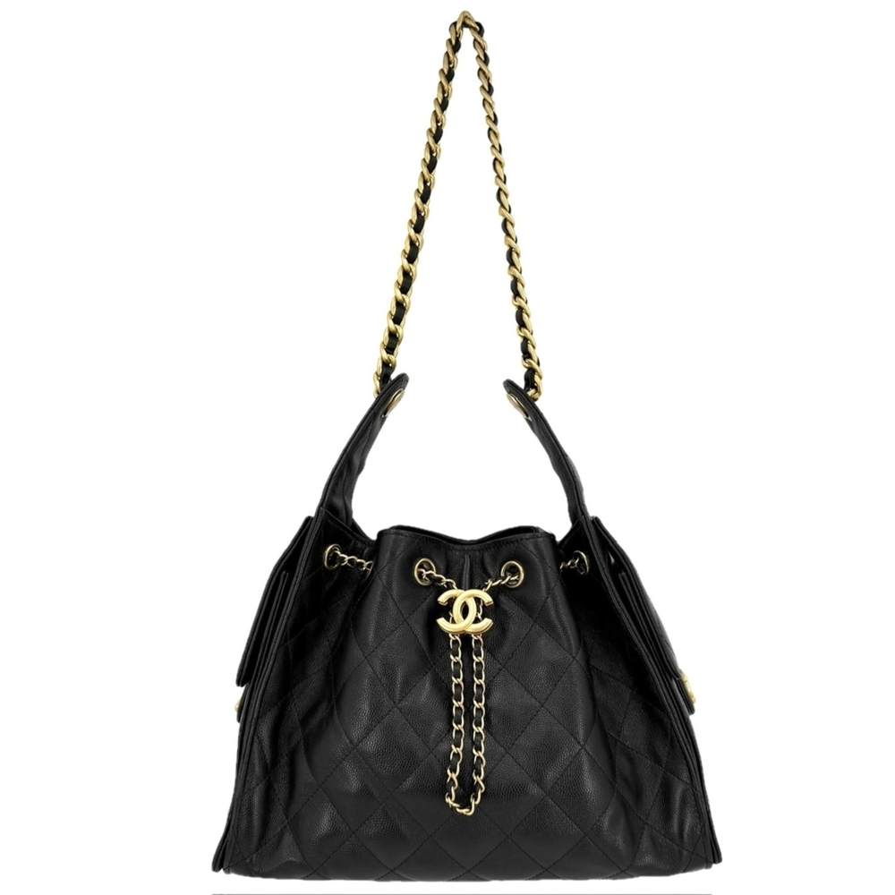 Chanel Shoulder Bag for Women, CHANEL 25 Small Handbag, Chain, Coco Mark, Bag...